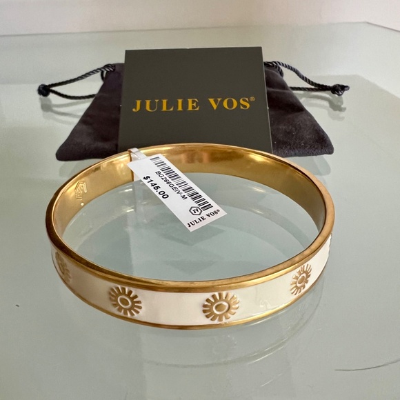 JULIE VOS Ivory Soleil Bangle Bracelet - Picture 1 of 9